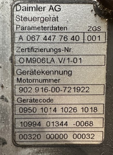 OM906 EURO 5